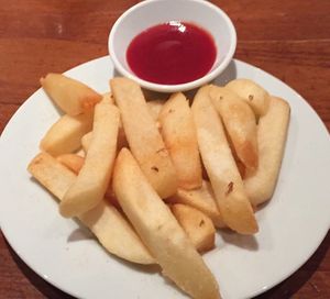 Fries at Green Asia in Tokyo
