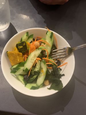 Salad  at Green Asia in Tokyo