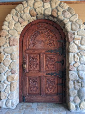 Bistro entrance at Summerhill Pyramid Bistro in Kelowna