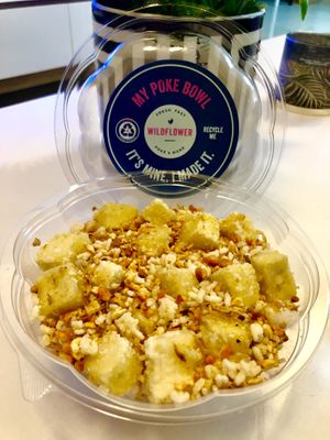 Custom poké bowl  at Wildflower Poke & More in Dubai