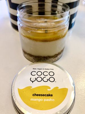 Mango cheesecake   at Wildflower Poke & More in Dubai