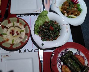 Cold mezzes at Mijana in Orleans