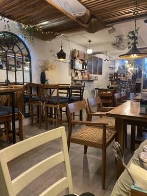   at Santorino Coffee & Veggies in Ho Chi Minh City