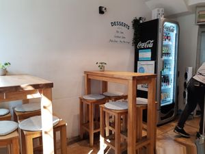 Limited indoor seating at Papa Oro's in Baden