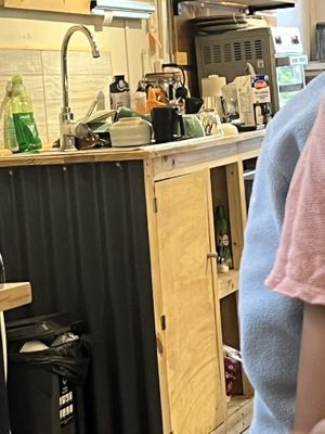 Evidence of cows milk “sin lactosa"  at Menta (Cafe de especialidad & Dulcería Vegana) in Puerto Natales