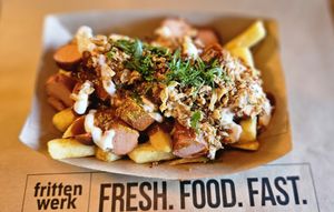 Vegan Currywurst at Frittenwerk - Centroallee  in Oberhausen