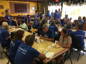 UC-VEG and Blue Zone participants celebrating the grand opening of Shanti's as a Blue Zone Certified Restaurant.
https://www.facebook.com/BlueZonesProjectUmpqua/ at Shanti's Indian Cuisine in Roseburg