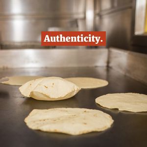 Authentic, home made tortillas at Carlos Restaurante in Winston