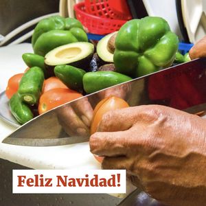 Veggies prepared fresh daily at Carlos Restaurante in Winston