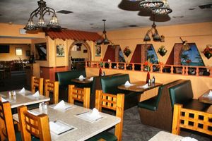 Main dining room.  Great decor adds to a an enjoyable experience.   at Carlos Restaurante in Winston