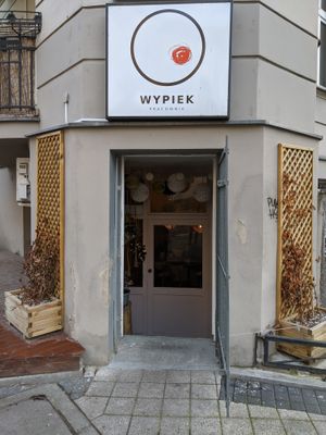 view from the street at Wypiek in Poznan