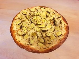 Vegan Cheeckle, you have to try it at T-Mama's Gourmet in Aurora