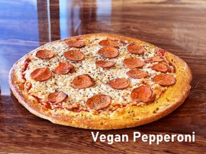 Vegan Pepperoni at T-Mama's Gourmet in Aurora