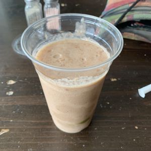 Sea Moss Smoothie *Definitely Some Chia In There* at Vegan on Rivers in North Charleston