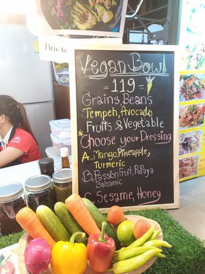 New recipe every day. Always contains the basics and selection of sauces. at Healthy Food by Bambi in Chiang Mai