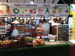 Haloween special :) at Healthy Food by Bambi in Chiang Mai