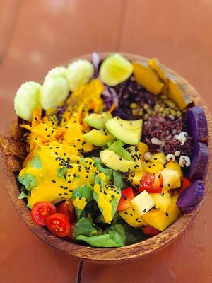 Vegan bowl  at Healthy Food by Bambi in Chiang Mai