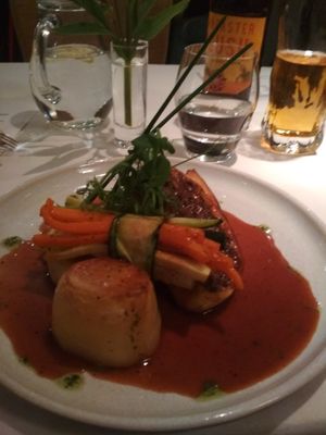 Nut roast option at Fellinis in Ambleside