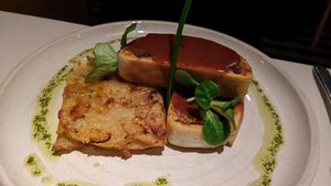 Cashew & red lentil en croute at Fellinis in Ambleside