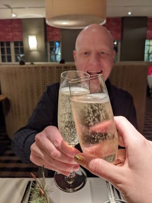 Vegan wine at Fellinis in Ambleside