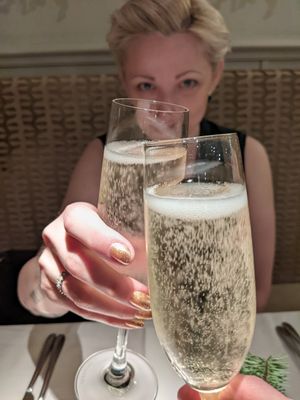 Vegan wine at Fellinis in Ambleside