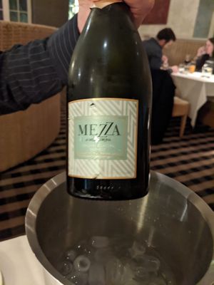 Vegan wine at Fellinis in Ambleside