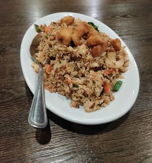 House fried rice at Shwe Myanmar Burmese Cuisine in Livermore