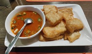 Shwe Myanmar Spicy Tofu at Shwe Myanmar Burmese Cuisine in Livermore