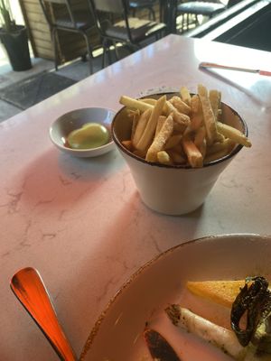 Fries  at Glas Restaurant in Dublin