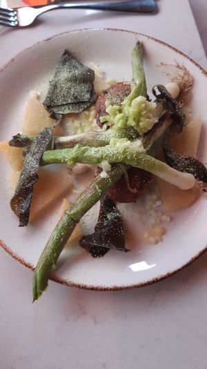 Leeks at Glas Restaurant in Dublin