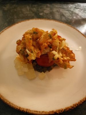 The fennel dish at Glas Restaurant in Dublin