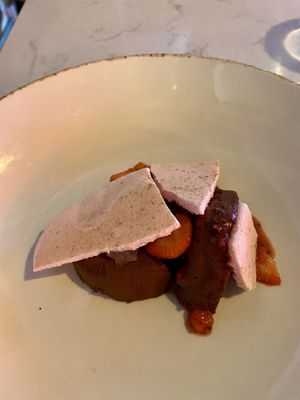 Dark Chocolate Mousse  at Glas Restaurant in Dublin