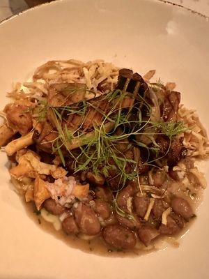 Mushrooms, mushrooms and more mushrooms.  😋  at Glas Restaurant in Dublin