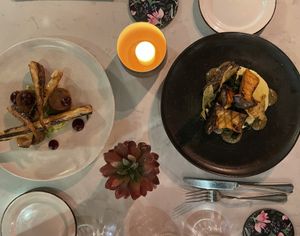 Main course   at Glas Restaurant in Dublin