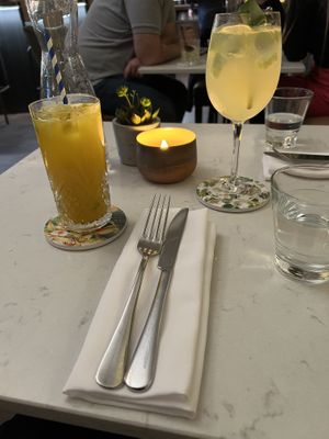 Mocktails   at Glas Restaurant in Dublin