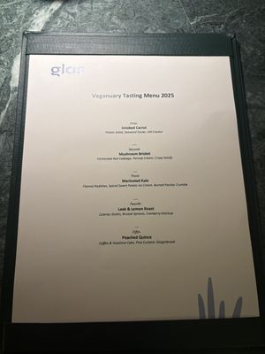   at Glas Restaurant in Dublin