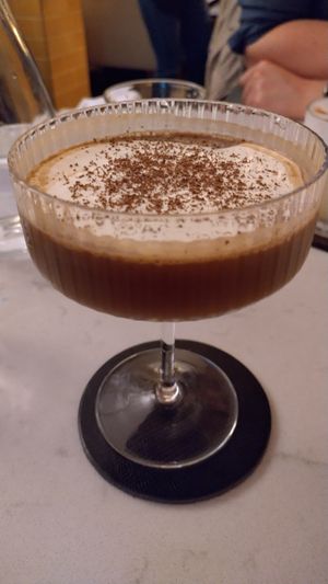 After eight (with vegan cream) at Glas Restaurant in Dublin