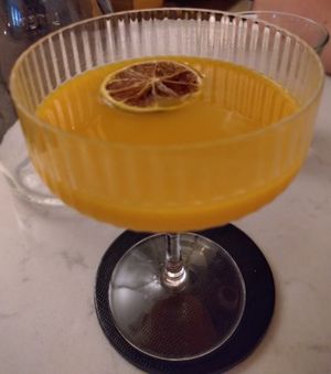 Mango daiquiri at Glas Restaurant in Dublin