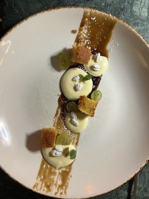 One of the desserts  at Glas Restaurant in Dublin