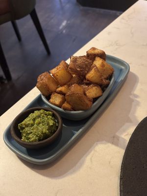 Patatas Bravas  at Glas Restaurant in Dublin