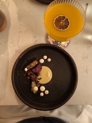 Fourth course October 2025 tasting menu at Glas Restaurant in Dublin