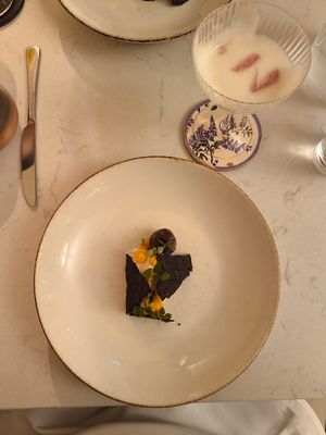 Fifth course October 2025 tasting menu at Glas Restaurant in Dublin