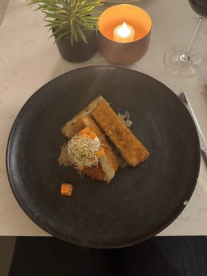 Sellerie Schnitzel  at Glas Restaurant in Dublin