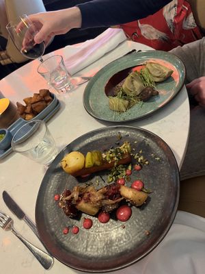   at Glas Restaurant in Dublin