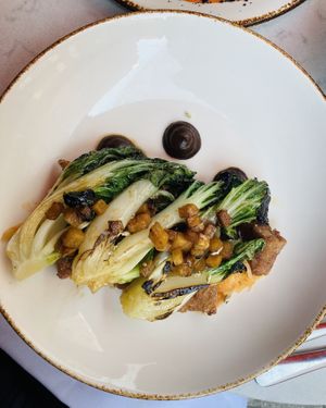 Radish cakes at Glas Restaurant in Dublin