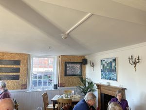 Dining room   at The Godstone Inn in Godstone