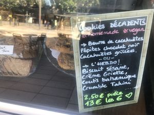 Cookies at Curieux Coffeeshop in Nantes