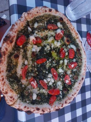Pesto pizza at The Grand in Ottawa