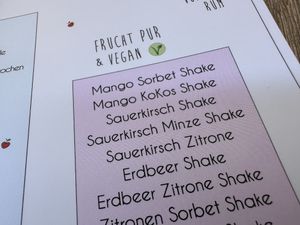 sorbet  at Café Latte Art in Dresden