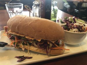 Vegan Bahn Mi  at Cultivate Cafe in Chilliwack